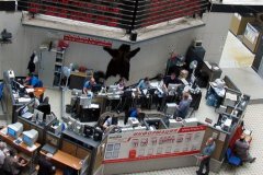 Индекс РТС рухнул на 10% к закрытию торгов на Московской бирже