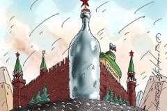 Пиар на водке: сенатор Чернышев покусился на святое фото
